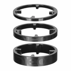 Kit D'entretoises Deda HSS 46 Mm Carbon Noir