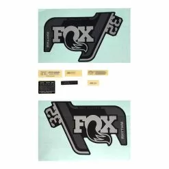 Autocollants Fox Racing Shox 32 Rhythm 2021 Gris