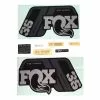 Autocollants Fox Racing Shox 36 Performance Series 2021 Noir Mat