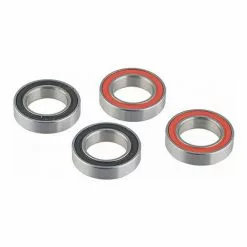 Roulements Fulcrum RT-004 30x18x7 Rouge Noir (4 Unités)