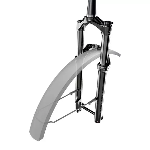 Fourche RockShox Recon Silver RL 27.5' Solo Air Manual Axe QR 9x100 Mm Noir – Image 2